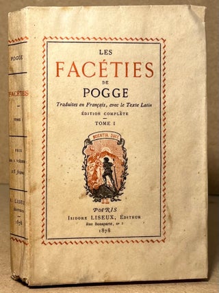 Item #100268 Les Faceties de Pogge. Poggio Bracciolini