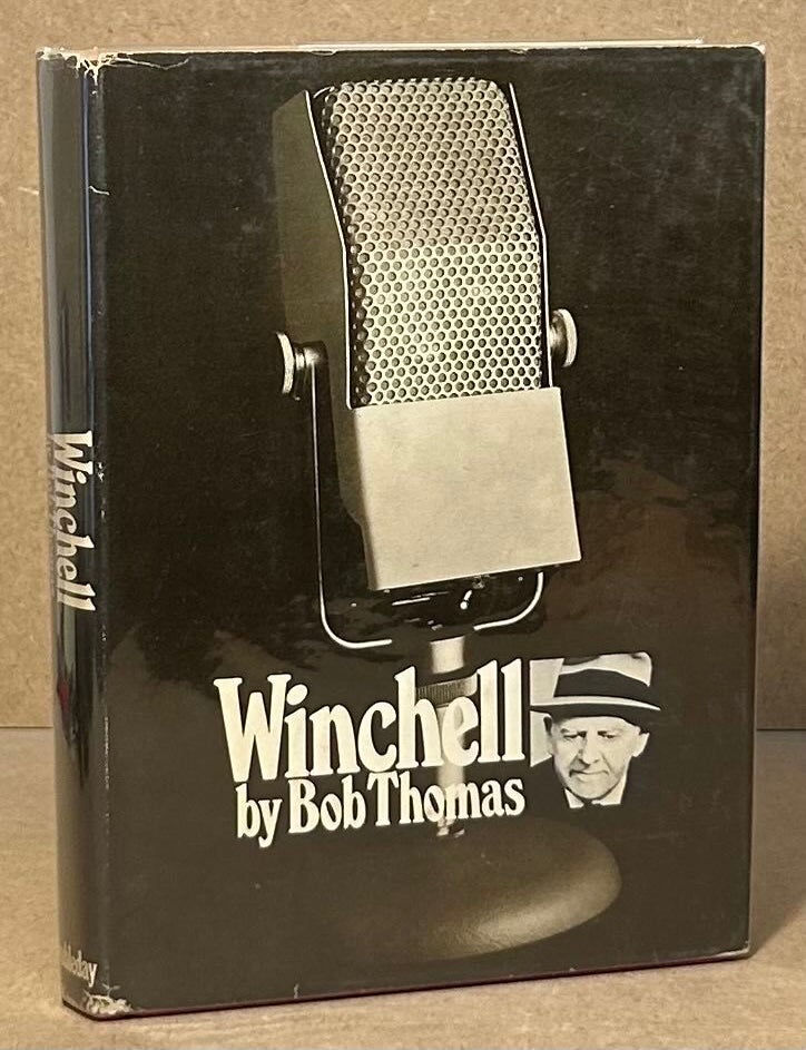 Winchell | Bob Thomas | Cloth/dust jacket and Mylar wrapped Octavo