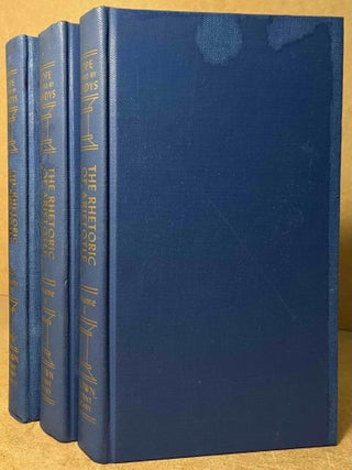 Item #100680 The Rhetoric of Aristotle with a Commentary _ 3 Volumes. Aristotle, Edward Meredith...