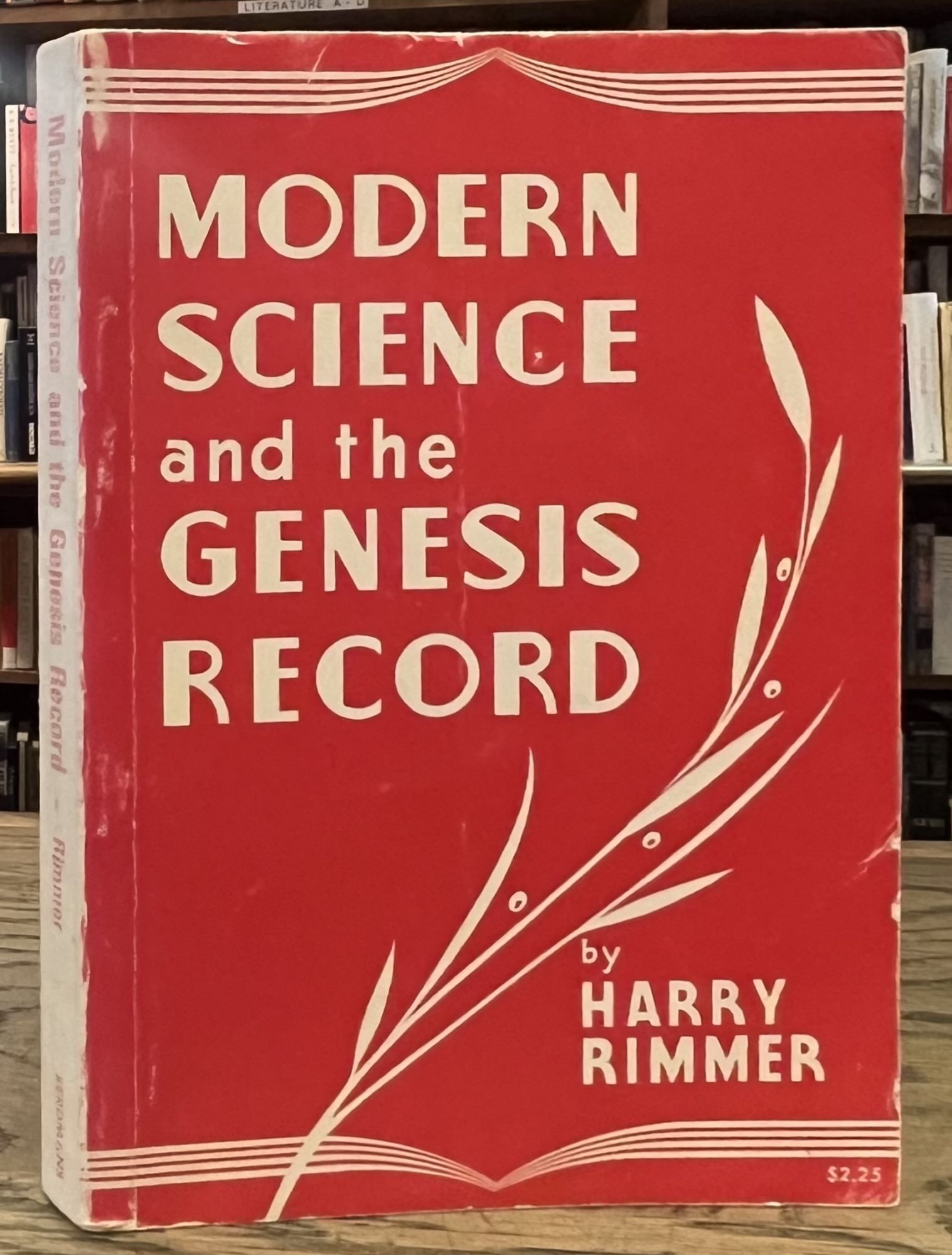 Modern Science and the Genesis Record | Harry Rimmer | Paperback Octavo