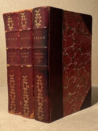 Item #104955 Robinson Crusoe Volumes I-III. Daniel Defoe, George A. Aitkin