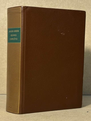 Item #106849 Oeuvres Completes. Julien Green, Jacques Petit