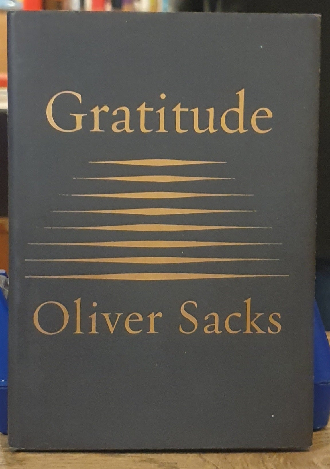 109682 Gratitude | Oliver Sacks | Cloth/dust jacket Duodecimo