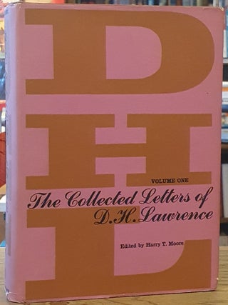 Item #110396 The Collected Letters of D. H. Lawrence _ volume one. D. H. Lawrence, Harry T. Moore