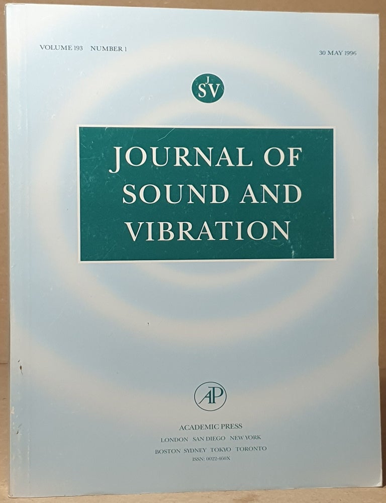 Journal of Sound and Vibration _ Volume 193 _ Number 1 | P. E. Doak ...