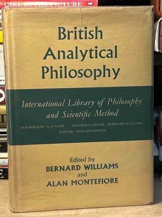 British Analytical Philosophy