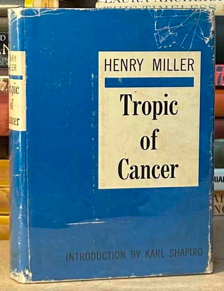 Item #116265 Tropic of Cancer. Henry Miller.