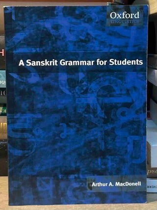 A Sanskrit Grammar for Students