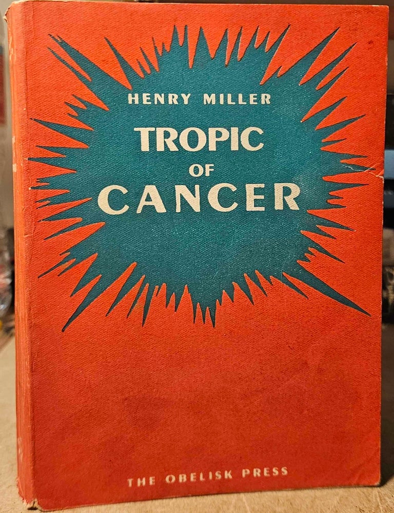 Item #117159 Tropic of Cancer. Henry Miller, Anais Nin, preface.
