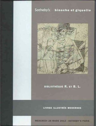 Item #37045 Bibliotheque R. et B.L. __Livres Illustres Modernes. Sotheby's