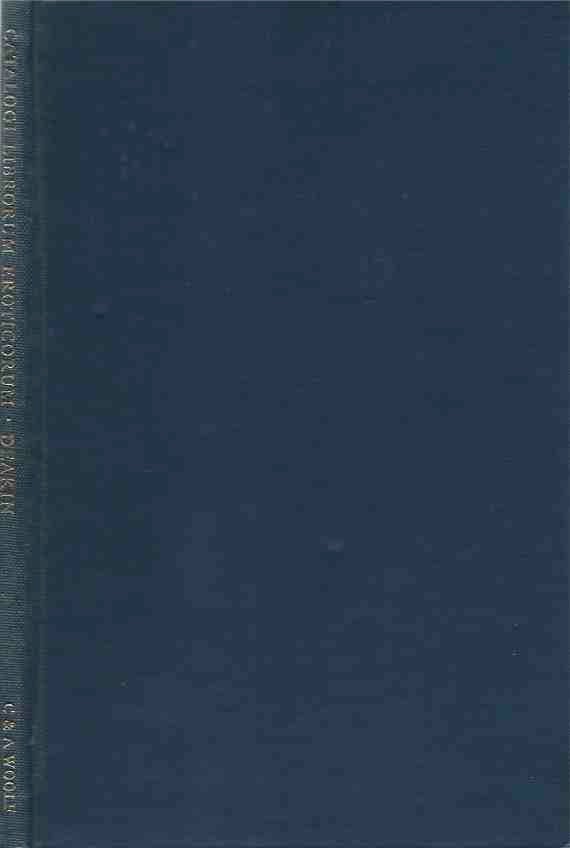 Item #40040 Catalogi Librorum Eroticorum__A critical bibliography of erotic bibliographies and book-catalogues. Terence J. Deakin.
