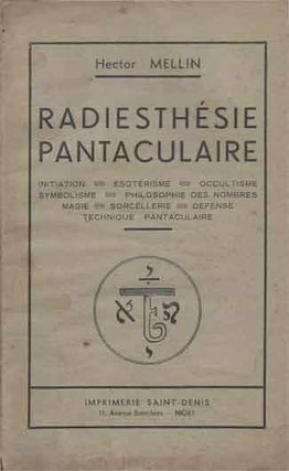 Item #40415 Radiesthesie Pantaculaire__Initiation-Esotersime-Occultisme-Symbolisme-Philosophie...