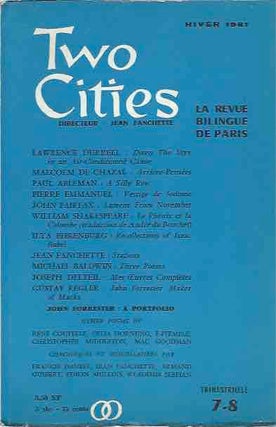 Item #43475 Two Cities: La Revue bilingue de Paris: Hiver 1961. Jean Fanchette, dir