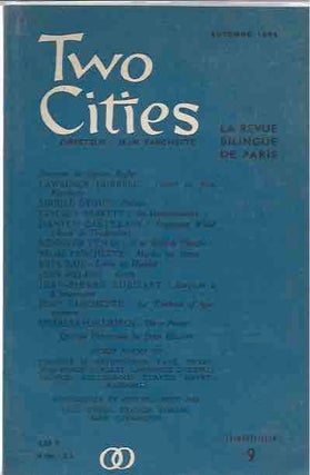Item #43478 Two Cities: La Revue bilingue de Paris: Automne 1964. Jean Fanchette, dir