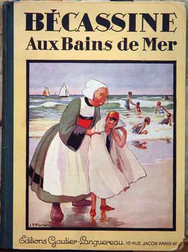 Item #44239 Becassine aux Bains de Mer. Caumery, J. P. Pinchon.