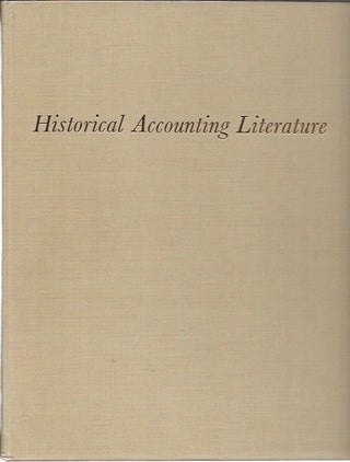 Item #45788 Historical Accounting Literature. Cheico Leidmann