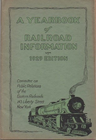 Item #52623 A Yearbook of Railway Information____1929 edition. na.