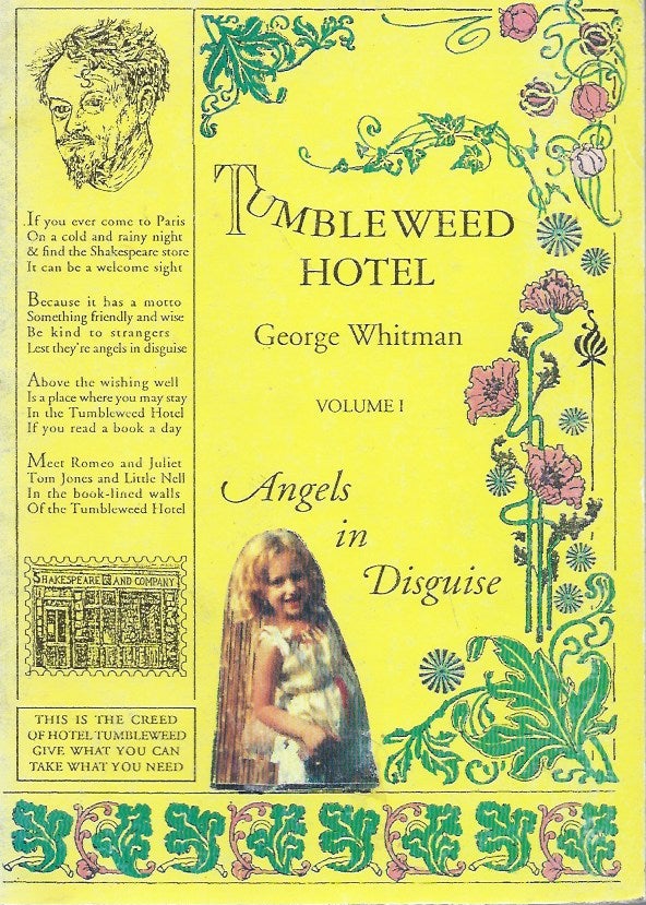 Item #53991 Tumbleweed Hotel _ Volume 1 Angels in Disguise. George Whitman.