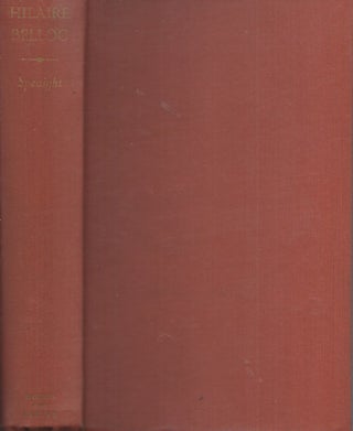 Item #58905 The Life of Hilaire Belloc. Robert Speaight