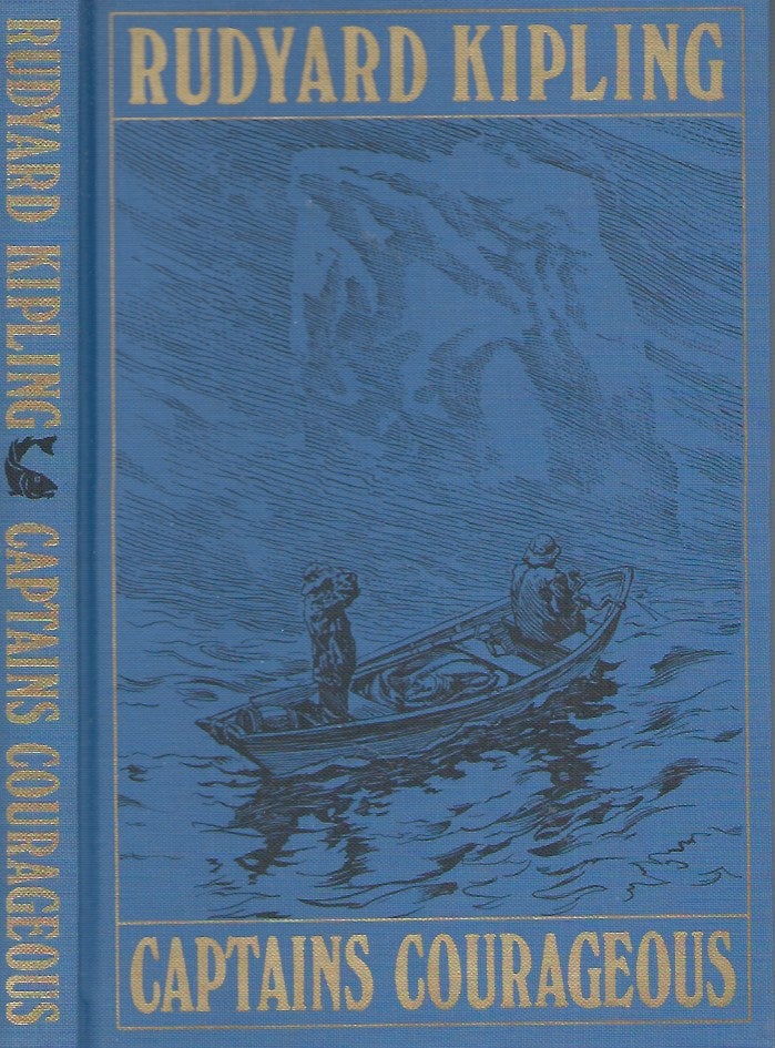 Item #58970 Captains Courageous__A Story of the Grand Banks. Rudyard Kipling.