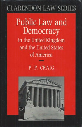Item #59598 Public Law and Democracy in the United Kingdom and the United States of America. P....