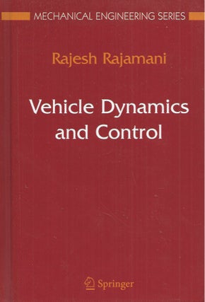 Item #60930 Vehicle Dynamics and Control. Rajesh Rajamani