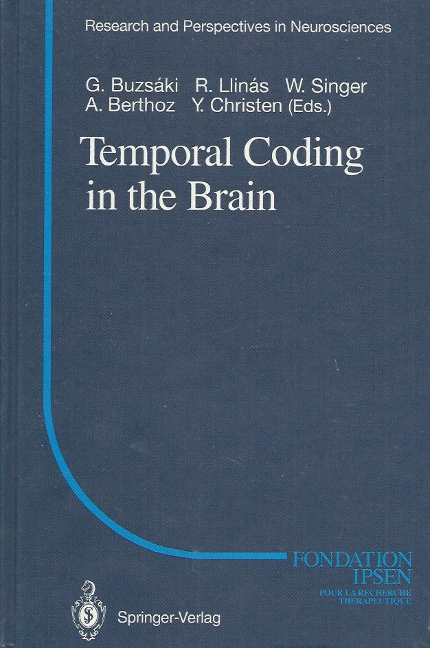 Item #60938 Temporal Coding in the Brain. G. Buzsaki.
