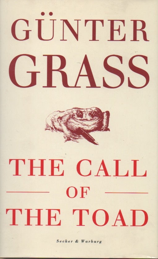Item #62249 The Call of the Toad. Gunter Grass.