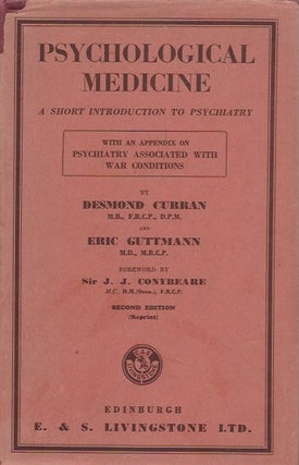 Item #62415 Psychological Medicine__A Short Introduction to Psychiatry. Desmond : Guttmann...