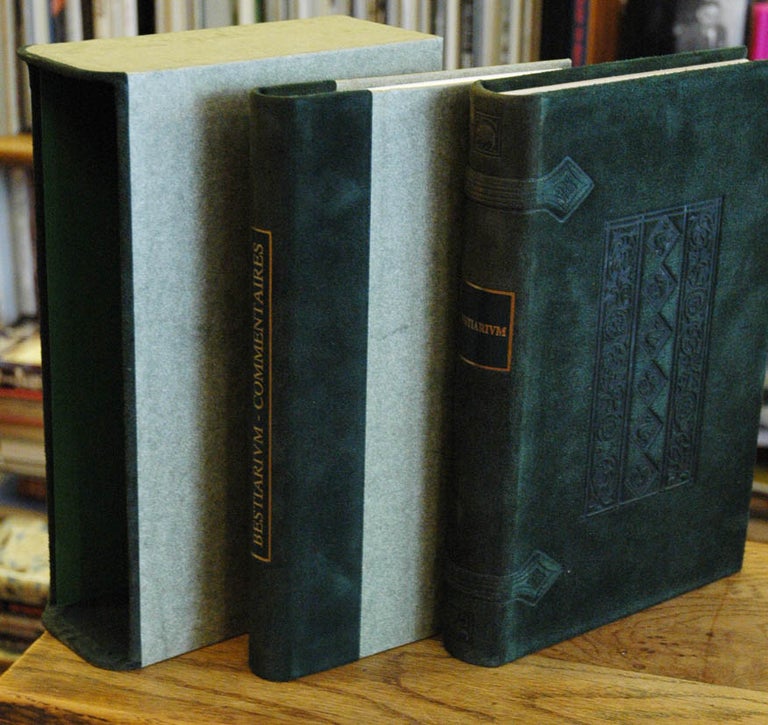 Item #62516 Bestiarium (Two Volumes: Facsimile of Ashmole Beastiary 1511 and Commentary). Xenia Muratova, Daniel Poiron, comms.