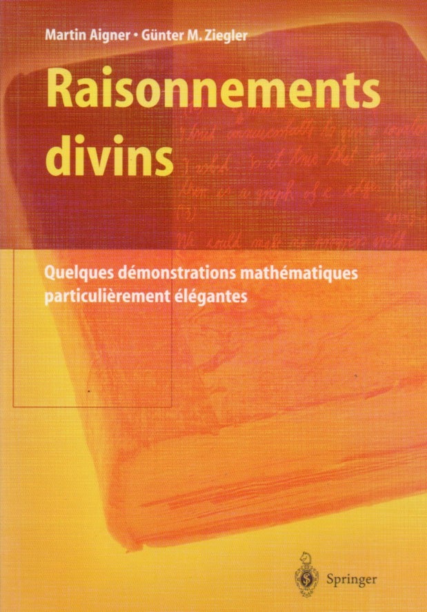 Item #65834 Raisonnements divins. Martin Aigner, Gunter M. Ziegler.