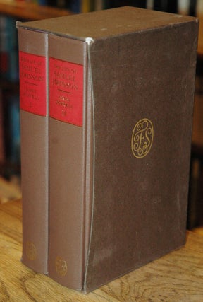 Item #65896 The Life of Samuel Johnson__2 volumes. James Boswell
