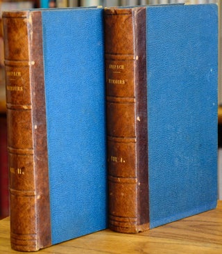 Item #66075 Memoirs of the Margravine of Anspach__Two Volumes. Margravie of Anspach