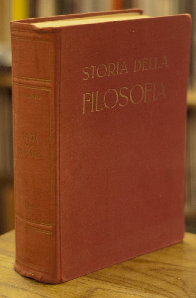 Item #66667 Storia Della Filiosofia. Abbagnano.