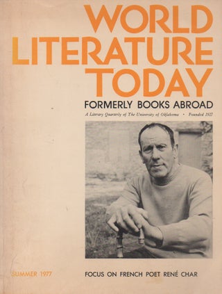 Item #67153 World Literature Today_ Volume 51_ Number 3_ Summer 1977 Focus on French Poet Rene...