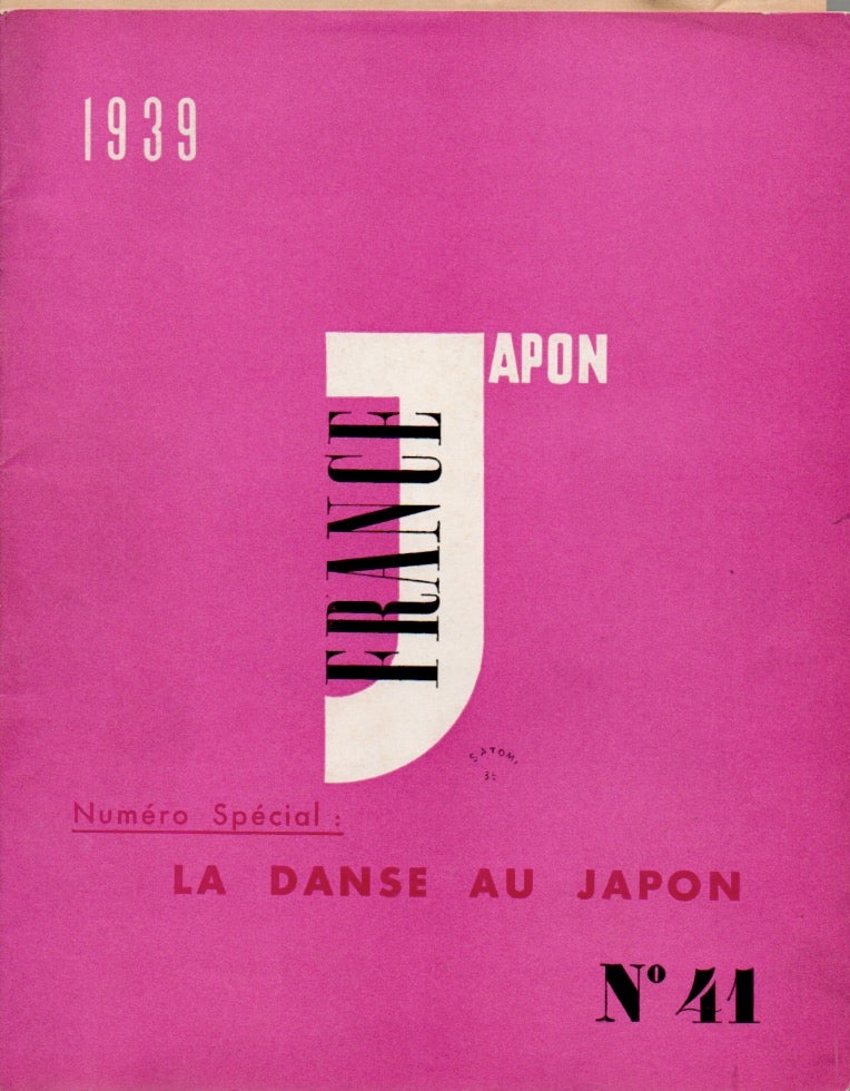Item #67224 France Japon 41 _ La Danse au Japon. NA.