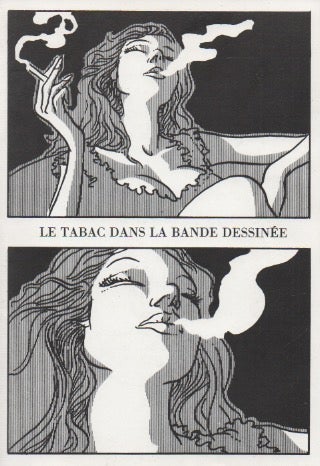 Item #67668 Bulles de Fumee_ Le Tabac Dans la Bande Dessinee. Michel Pierre, Francois Privat, photos.