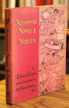 Item #67854 Nonsense Songs and Stories. Edward Lear, Sir E. Strachey Bart, intro