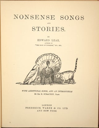 Nonsense Songs and Stories