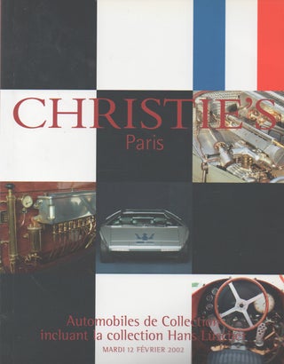Item #68326 Automobiles de Collection incluant la collection Hans Luscher. Christie's