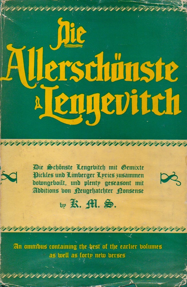 Item #69447 Die Allerschonste a Lengevitch. K. M. S.