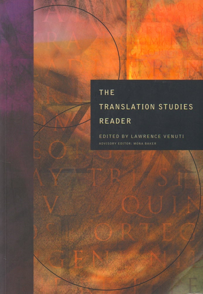 Item #69586 The Translation Studies Reader. Lawrence Venuti.