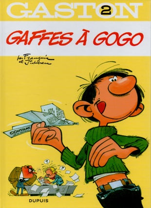 Item #70183 Gaston 2 _ Gaffes a Gogo. Andre Franquin