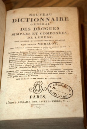 Nouveau Dictionnaire General Des Drogues Simples et Composees_ Tome Second (vol. 2 only)