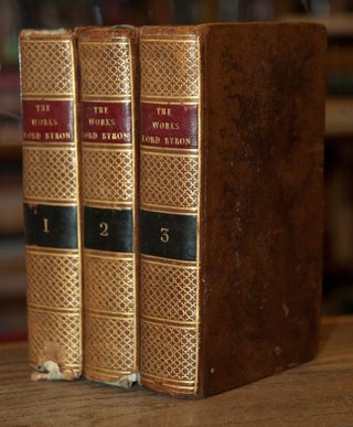 Item #70870 The Works of the Right Honourable Lord Byron. _ 3 Vols. Lord Byron