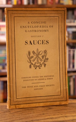 A Concise Encyclopaedia of Gastronomy _ Section 1 Sauces
