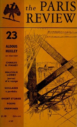 Item #71203 The Paris Review _ Number 23 Aldous Huxley Interview. NA