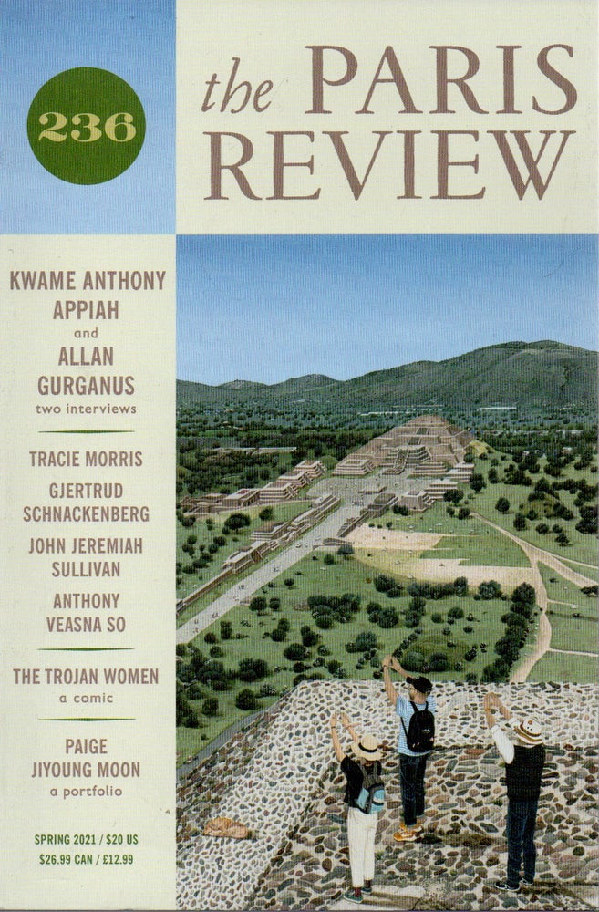 Item #71307 The Paris Review _ Number 236 Kwame Anthony Appiah and Allan Gurganus Interviews. NA.