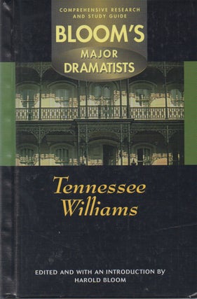 Item #71799 Tennessee Williams. eds, intro, Harold Bloom, text