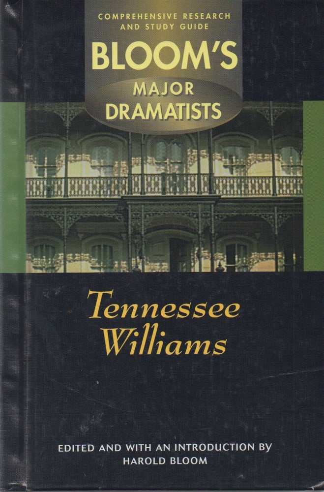 Item #71799 Tennessee Williams. eds, intro, Harold Bloom, text.